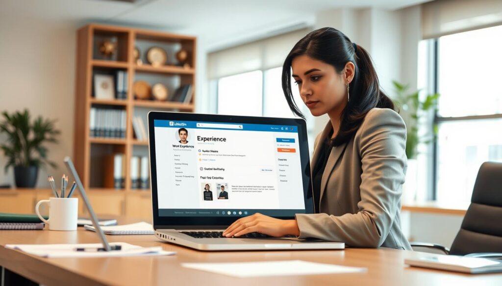 LinkedIn Berufserfahrung