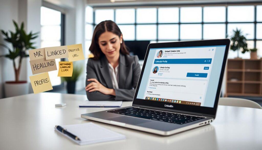 LinkedIn Headline und LinkedIn Profil URL Optimierung
